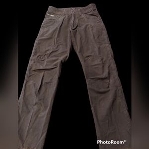 Kühl Revolvr Vintage Patina Dye Mens Hiking Pants Grayish Green Size 32x32
